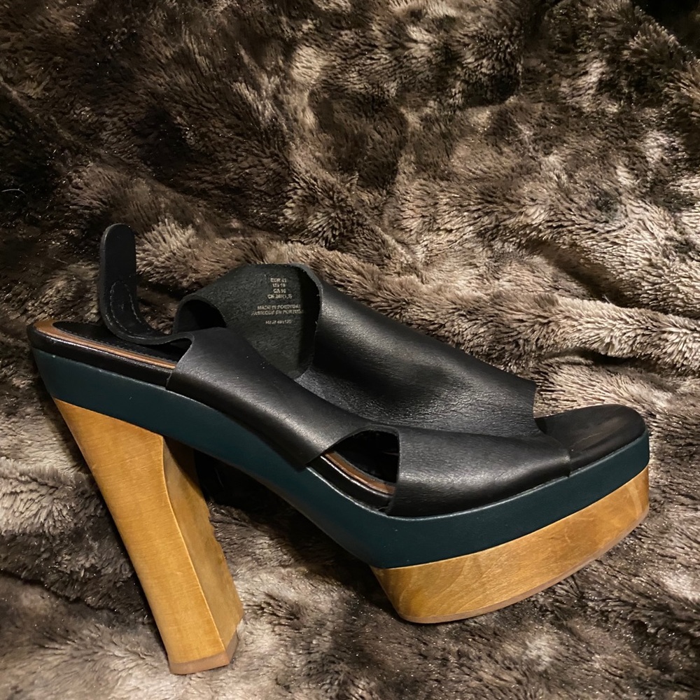 Marni for H&M stacked high heels 2012
